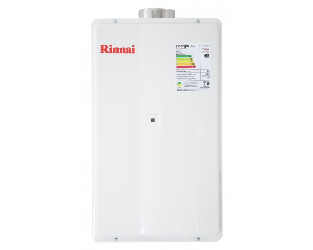 RINNAI - REU 2402 FEA – AQUECEDOR A GÁS 3 DUCHAS E 1 TORNEIRA